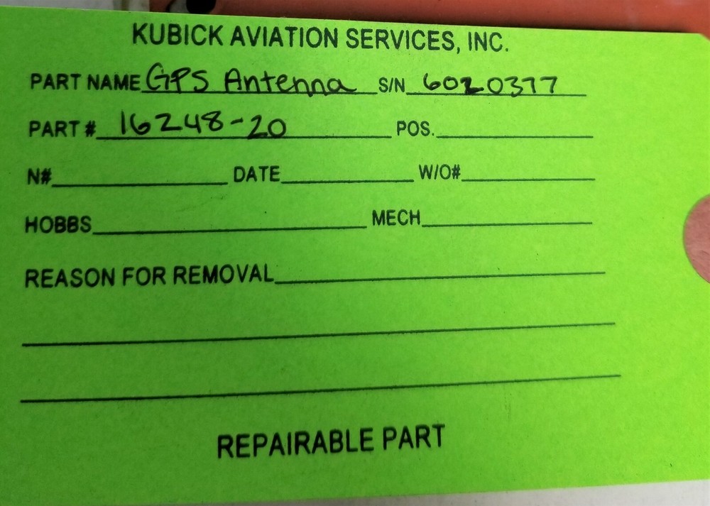 16248-20 GPS ANTENNA