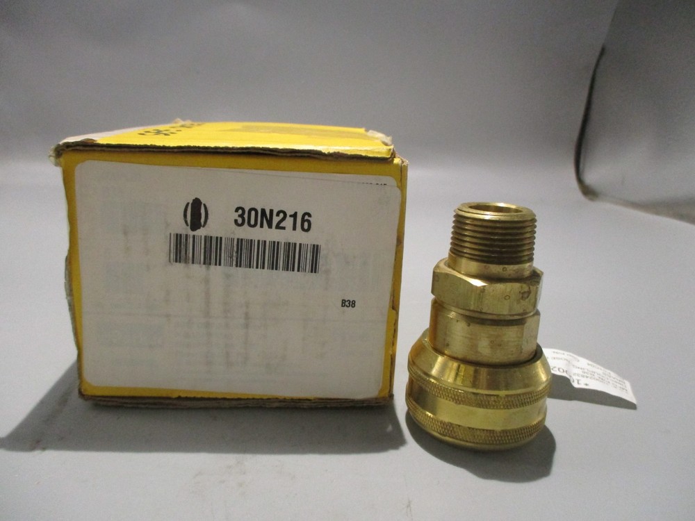 NEW PARKER B38 BRASS HOSE QUICK COUPLER 3/4" COUPLING