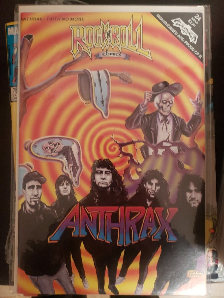 Anthrax Rock n' Roll Revolutionary Comic #24