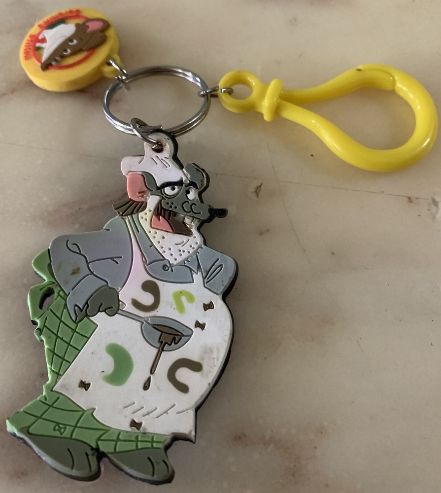 GERONIMO STILTON KEYCHAIN PENDANT MR GIUSEPPE PIEMME