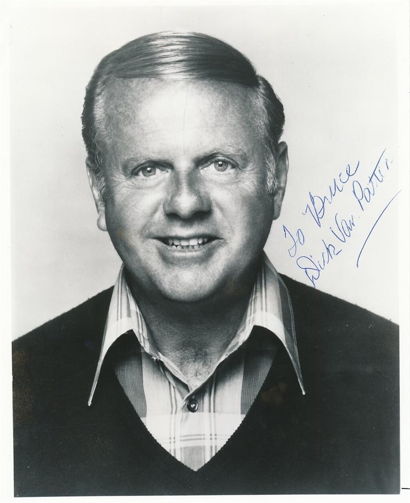 Dick Van Patten- Signed B&W Photograph