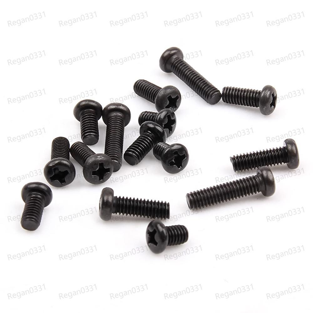 M2/M2.6 Black Oxide Phillips Cross Pan Head Machine Screw Bolt GB818