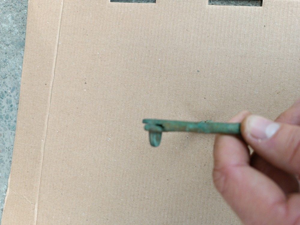 WW2 WWII Germany Duffle Bag Lock ORIGINAL.