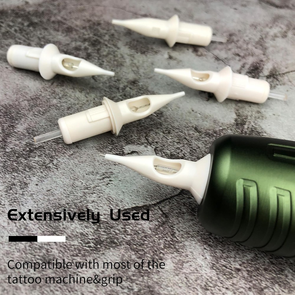 BIGWASP 50pcs Assorted Disposable Tattoo Needle Bugpin RL,