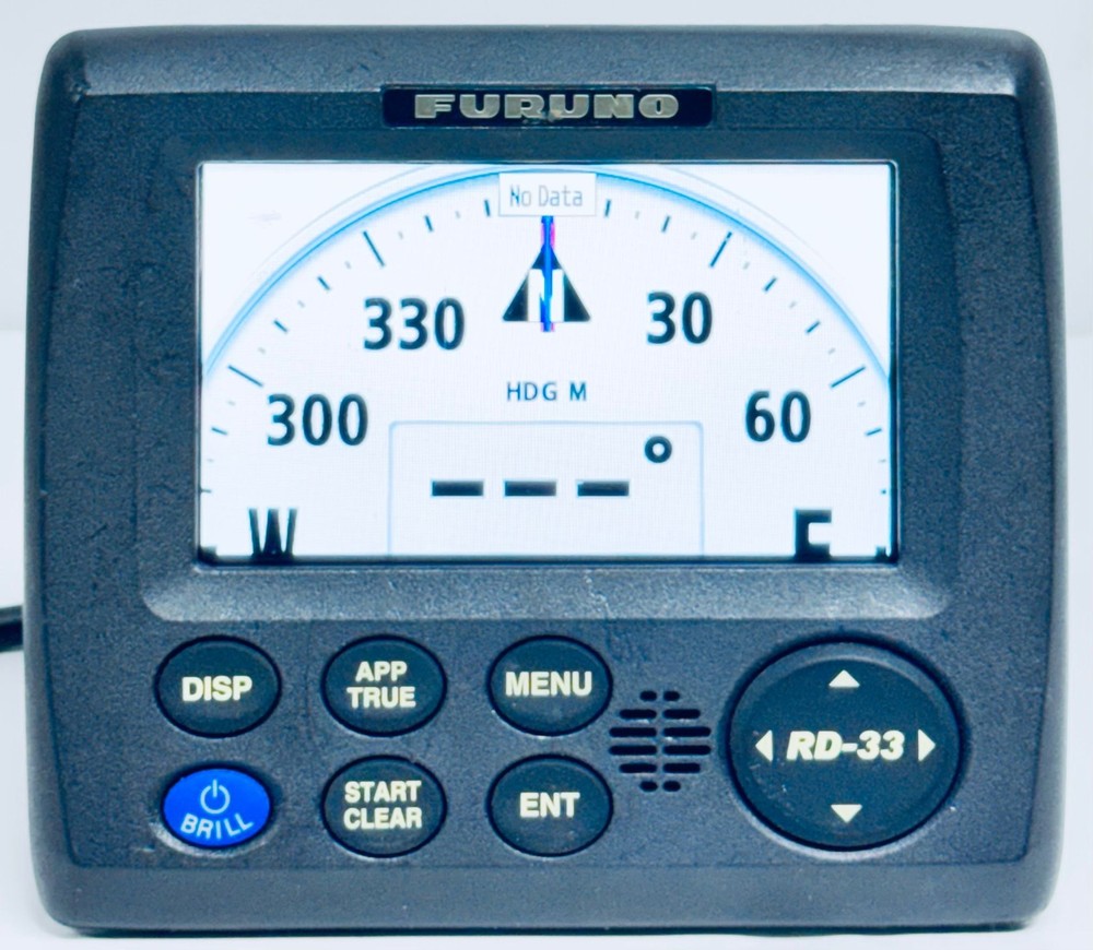 Furuno RD-33 Boat Marine Color Multi-Function Display NMEA