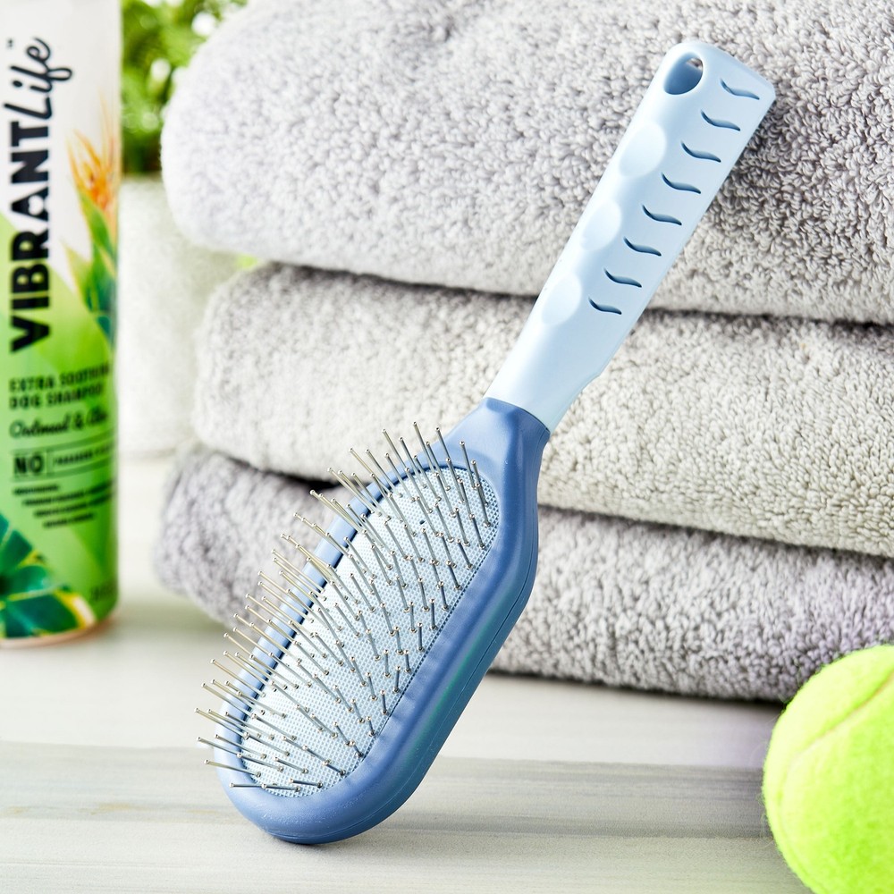 (5 pack) Pin Dog Brush, Polypropylene, 1ct