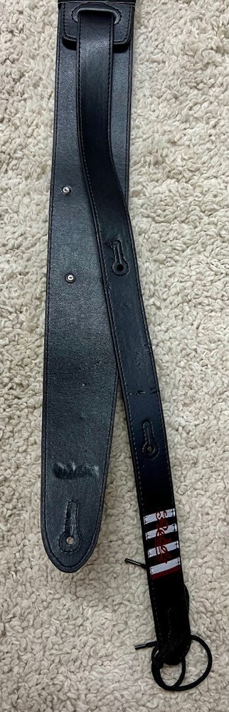Rebel Strap Co. ROCK IT Adjustable 2.5" Duralon Guitar Strap w/ Working Lighter!
