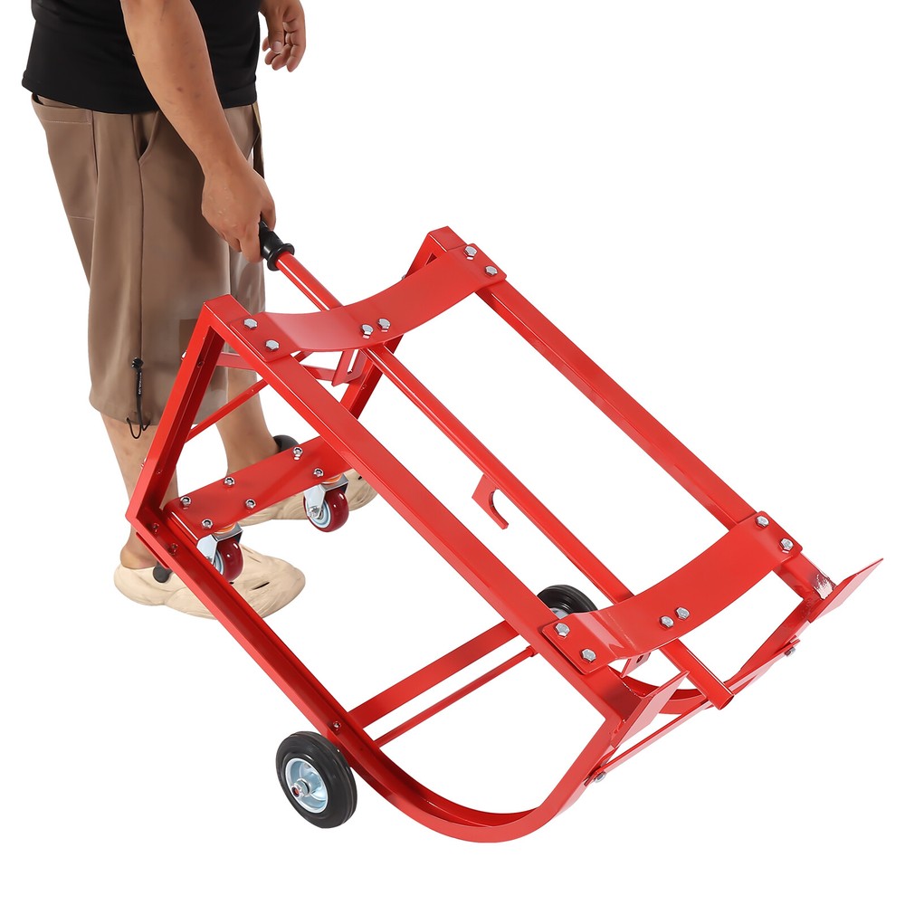 Drum Cradle with Wheels, 55Gal Drum Cradle, Movable Drum Cradle, Drum Stand