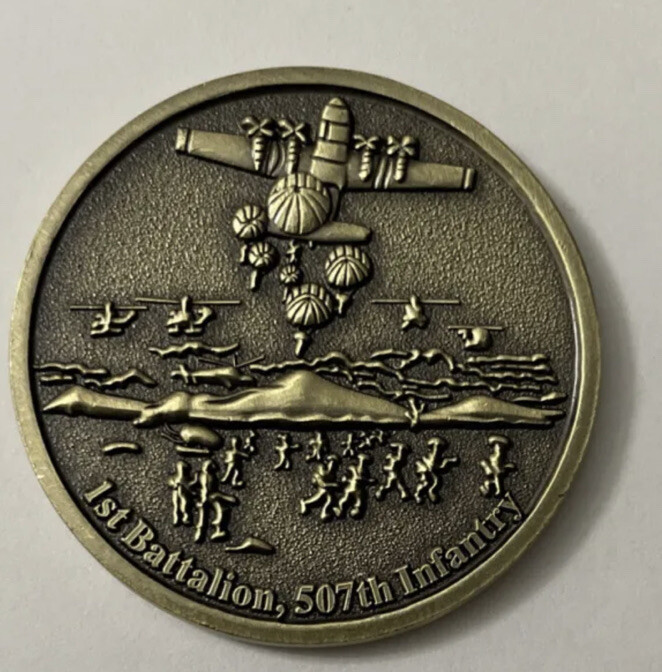Army 82nd Airborne Challenge Coin