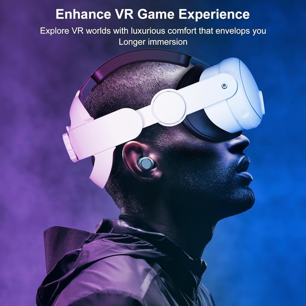 Head Strap for Meta Oculus Quest 3S/ Quest 3 Pressure-Free Elite Strap