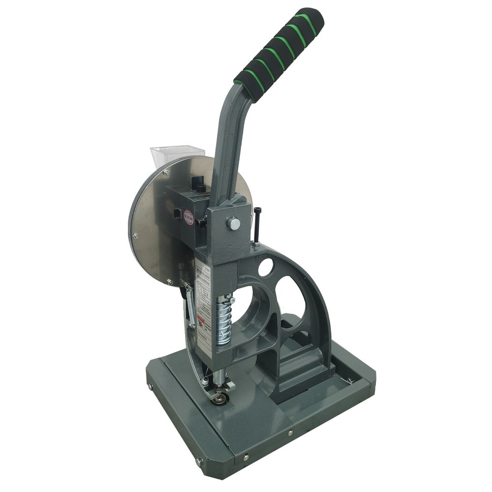 Manual Button Maker Machine with one Pack Buttons Canvas Punching Machine 10mm