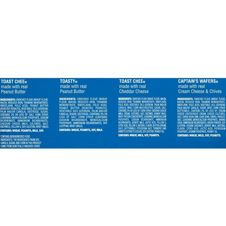Lance Variety Pack Sandwich Crackers, 40 pk.