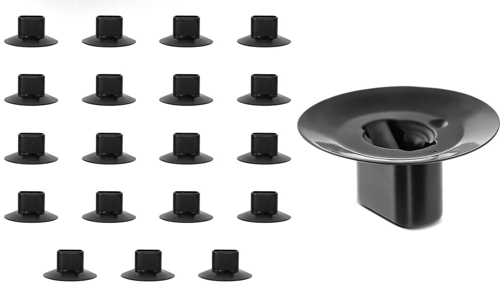 Renault Arch Liner Trim Stud Retaining Clip Black - Fits 02-2026 Models Pack # 5