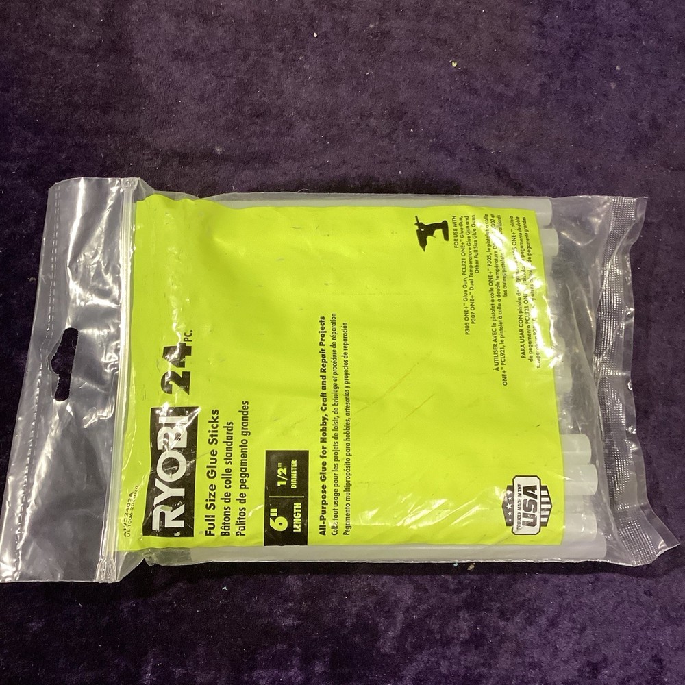 RYOBI Full Size Glue Sticks (24-Piece)-NEW!