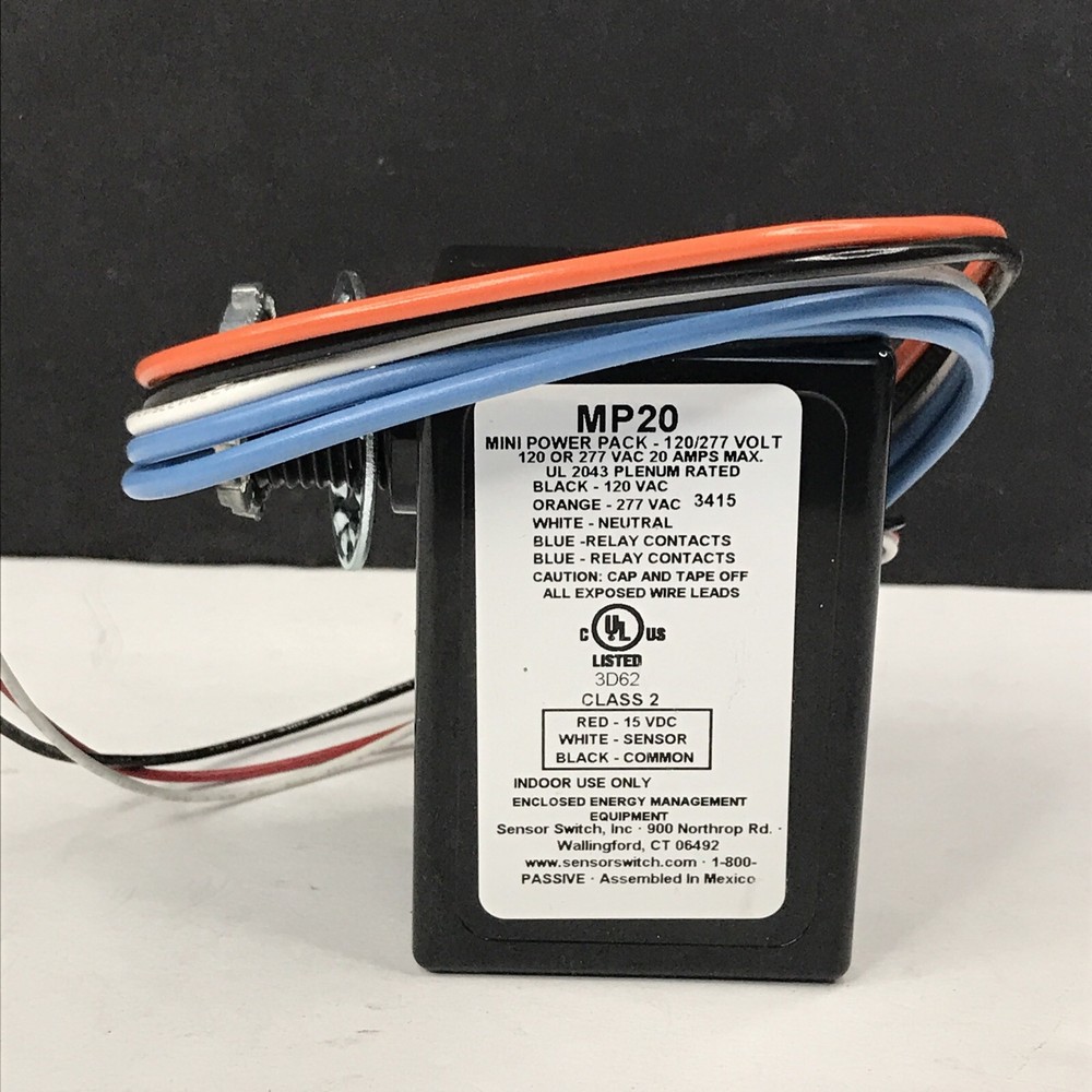 Sensorswitch MP20 Mini Power Pack 120/277 VAC New