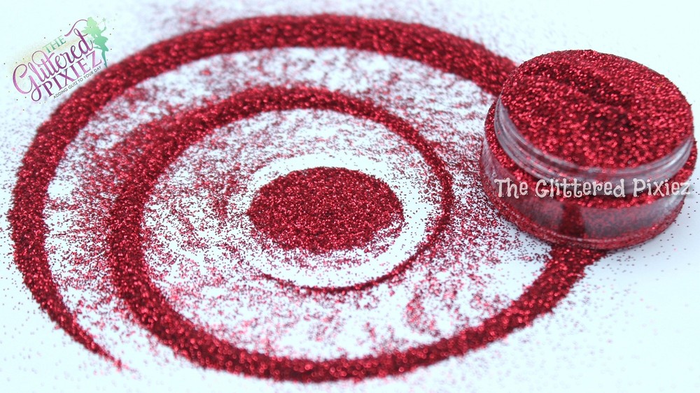 CRIMSON CRUSH METALLIC glitter- Pixie Dust( extra fine glitter)