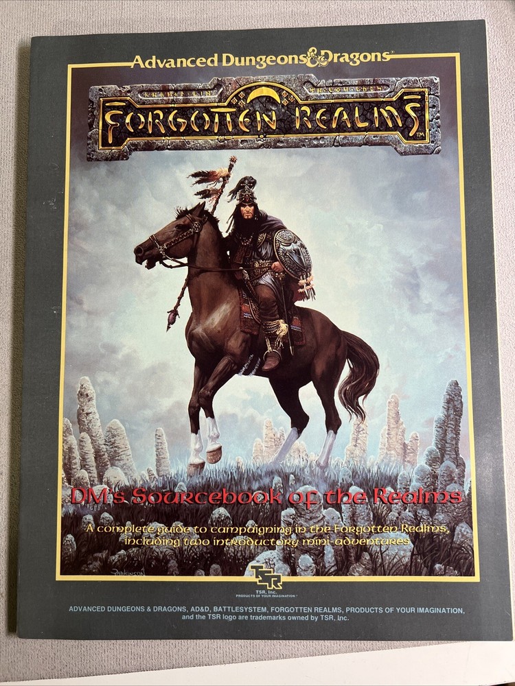 Forgotten Realms Campaign Set AD&D Box Set Complete Never Opened the Books/Maps