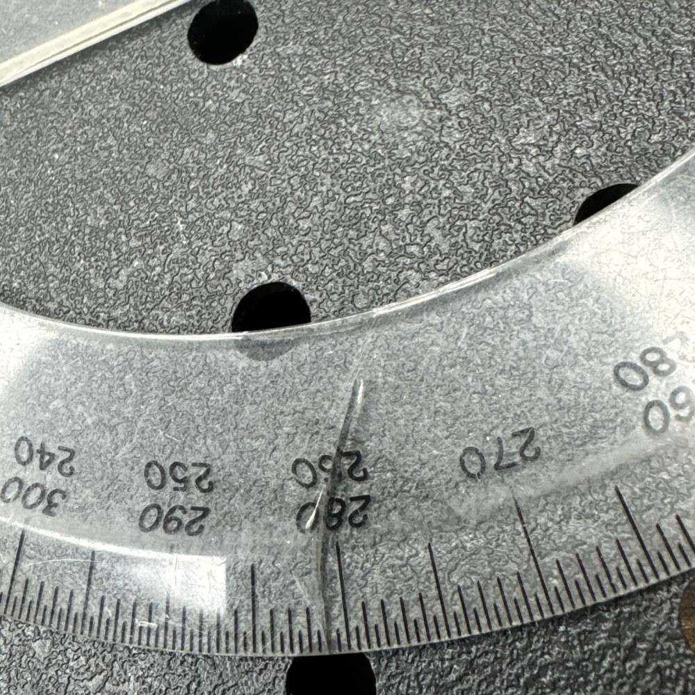 Staedtler Mars 968 77-6 Protractor Drafting Vintage