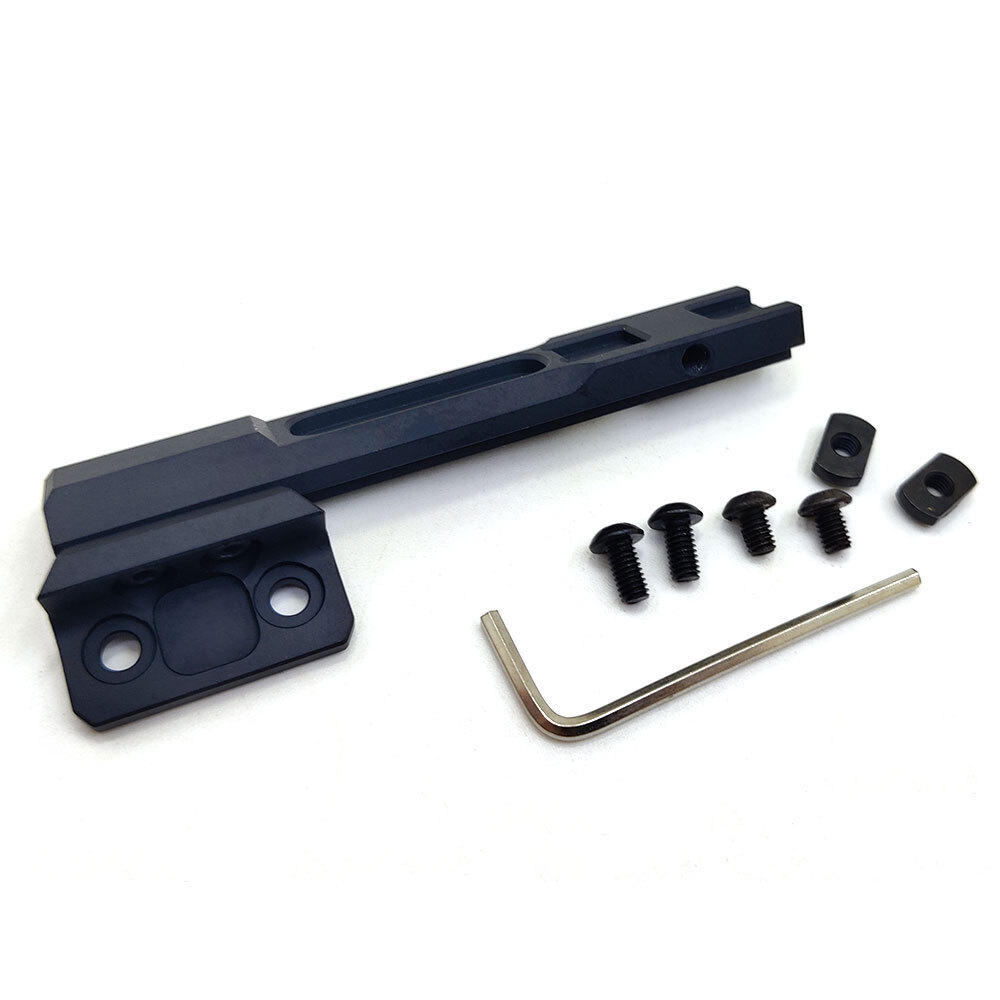 Tactical Light Offset Mount Adaptive Long Bar Base Fit Mlok Keymod 20mm Rail