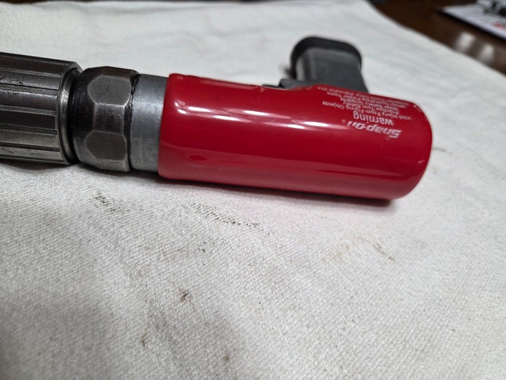 SNAP-ON PDR5A PNEUMATIC REVERSIBLE AIR DRILL W/ JACOBS CHUCK. SEE VIDEO