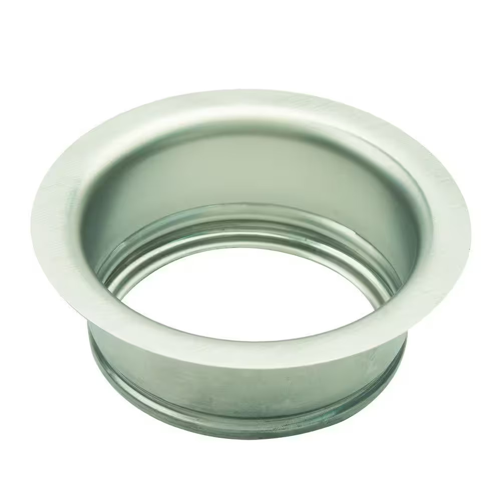 3-1/2 In. Garbage Disposal Flange in Satin Nickel