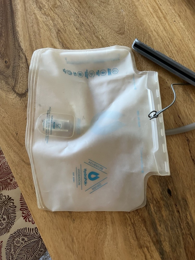 HydraPak It 1.5L Water Bladder Reservoir Hydration Pack, Gray