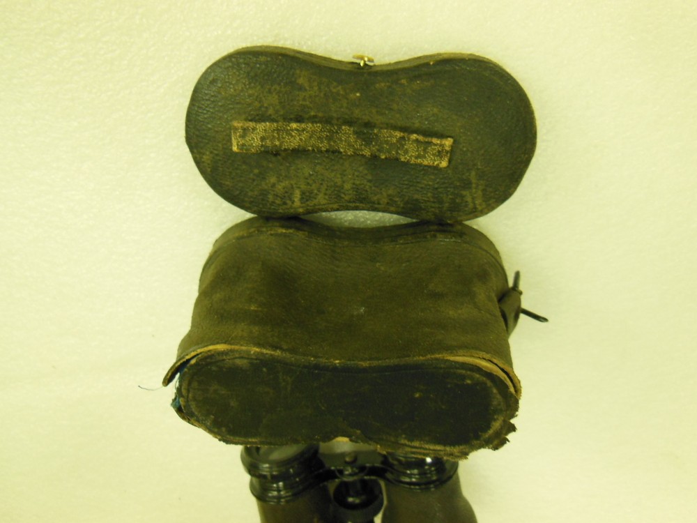 antique Opera Optical Glasses / Binoculars with Case