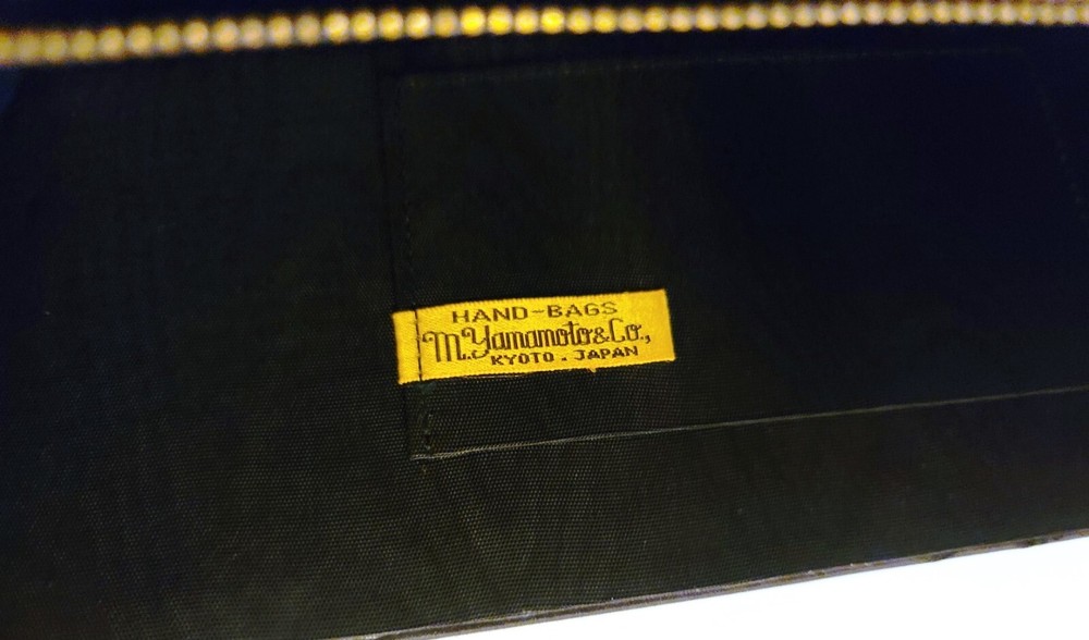 Very Nice Yamamoto & Co Black Purse Clutch