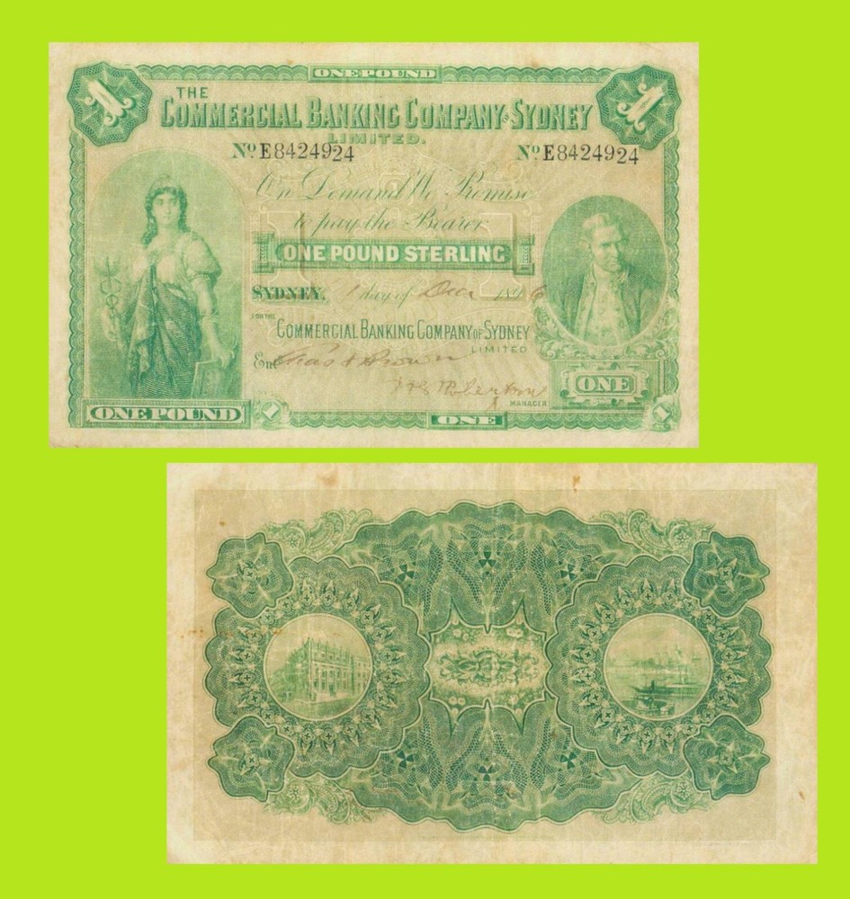 australia 1 Pound 1896 Sydney *  Copy
