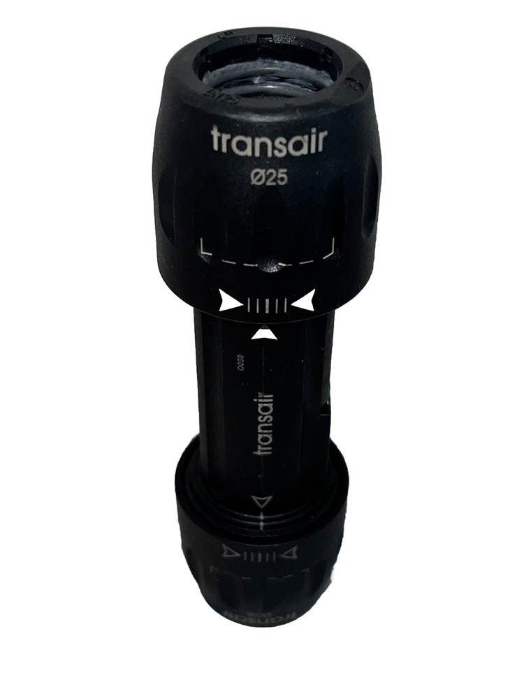 Parker 0 25 Transair Pipe to Pipe Connector