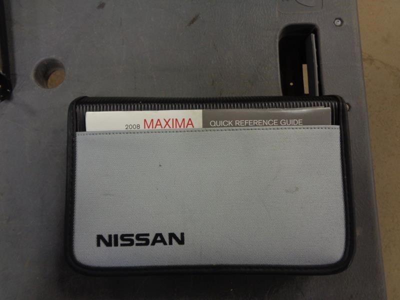 MAXIMA 08 Owners Manual 1235812