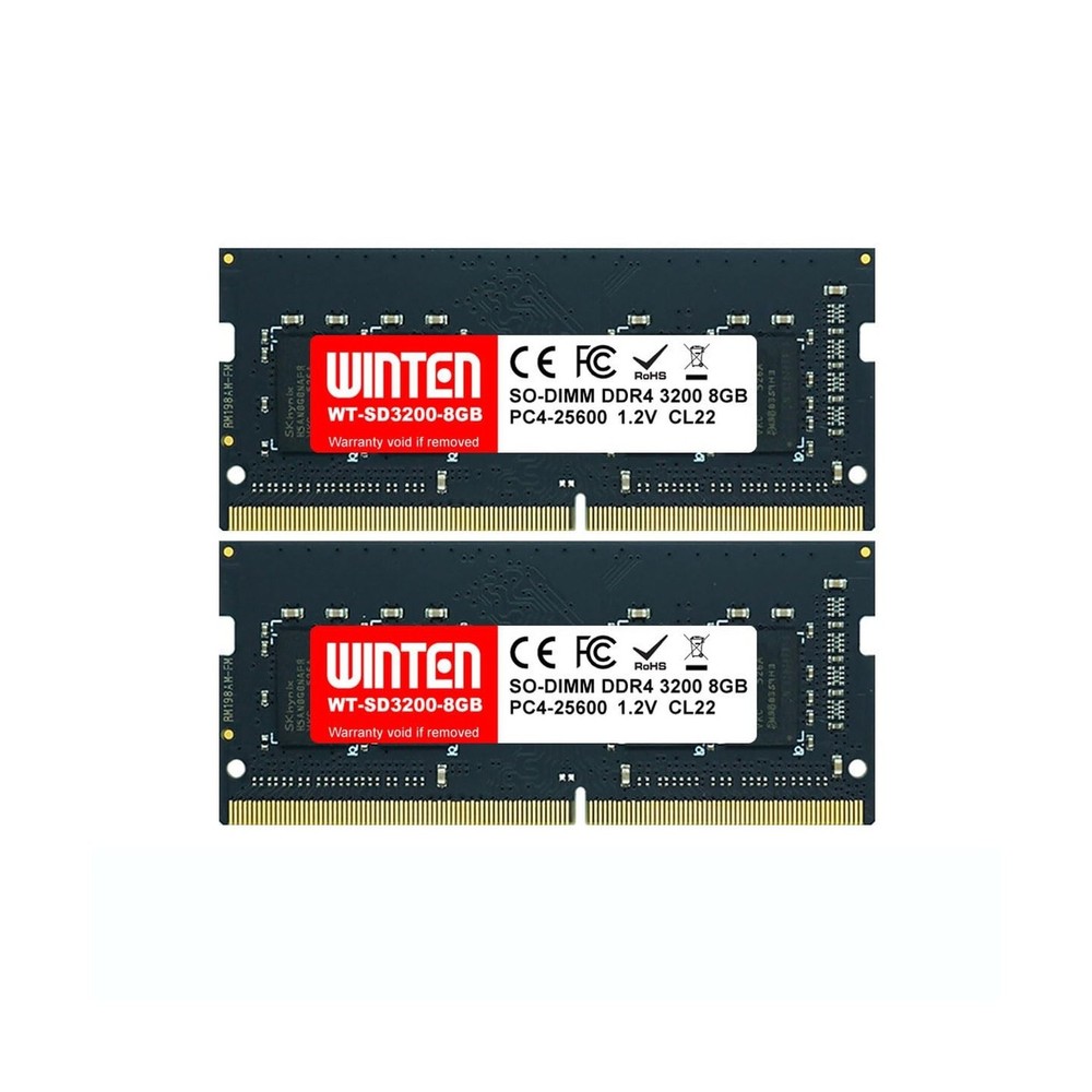 ノートPC用メモリ DDR4-3200 16GB（