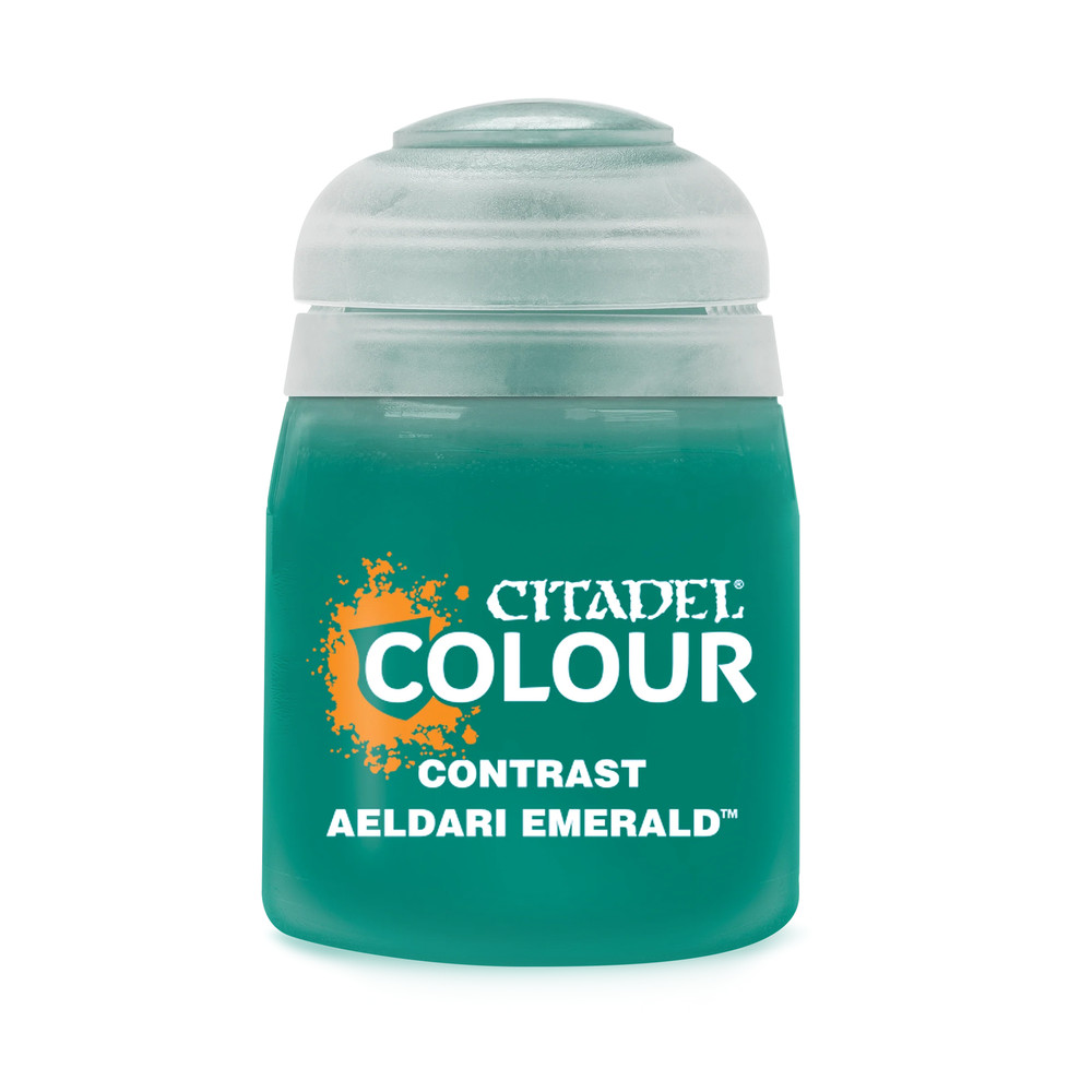 Contrast - Aeldari Emerald 18mL: Games Workshop Citadel Paint