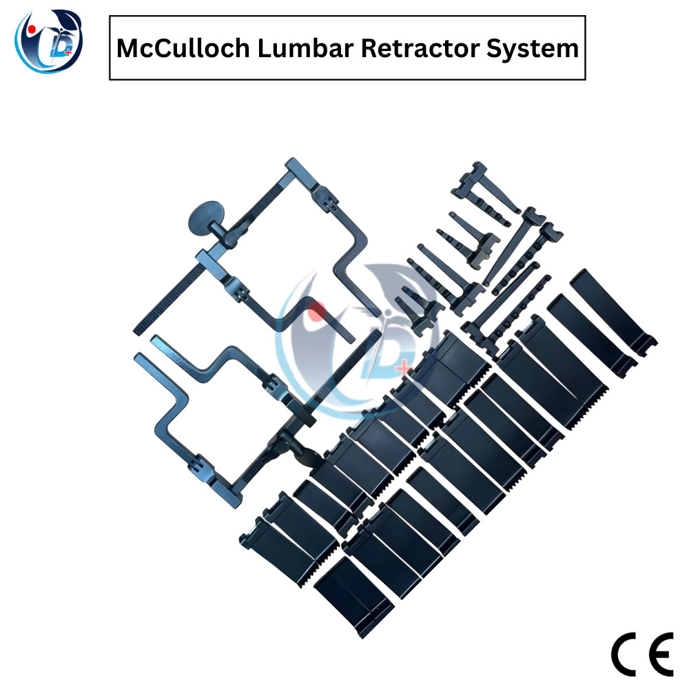 McCulloch Lumbar Retractor System Orthopedic Spine Instruments Set A+