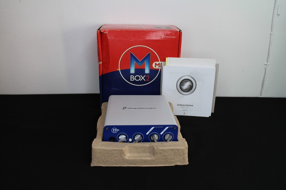 Digidesign Mbox 2 Mini USB Audio Interface & Manual