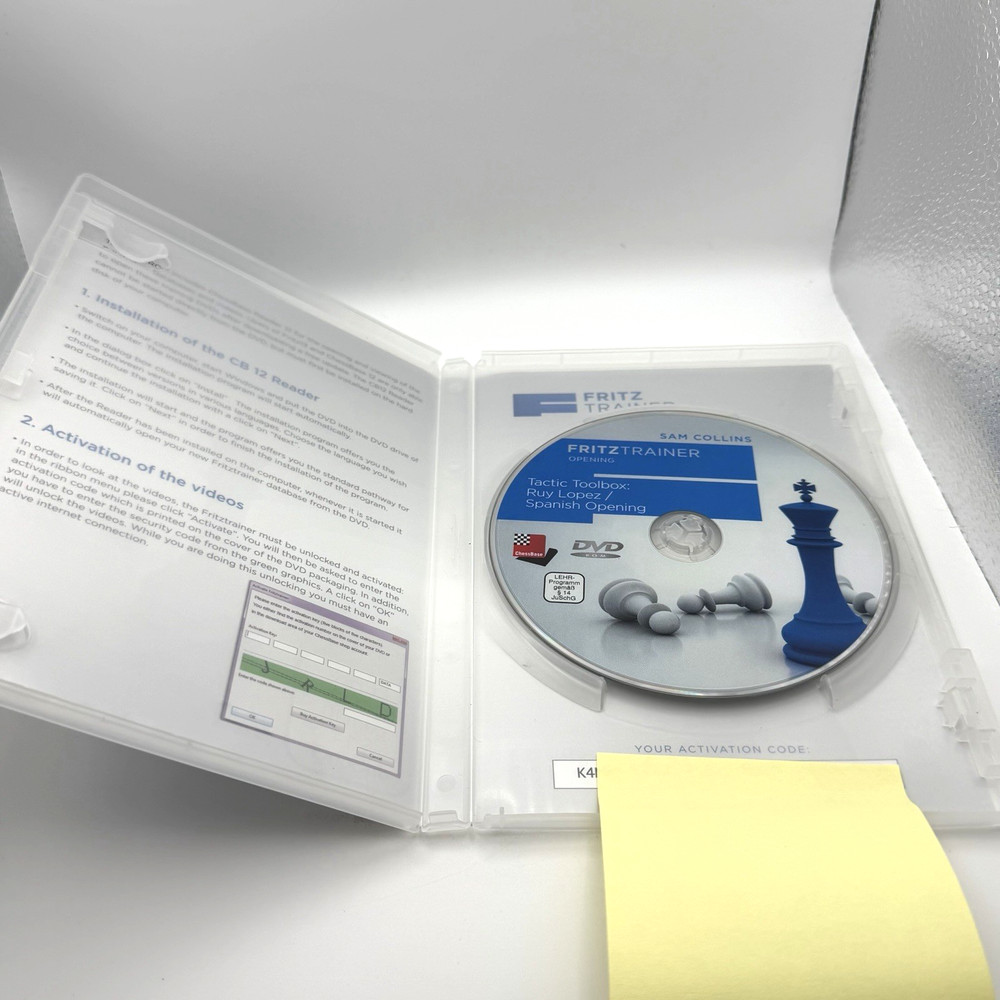 Fritz Trainer - Tactic Toolbox: Ruy Lopez/Spanish Opening - Sam Collins DVD-ROM