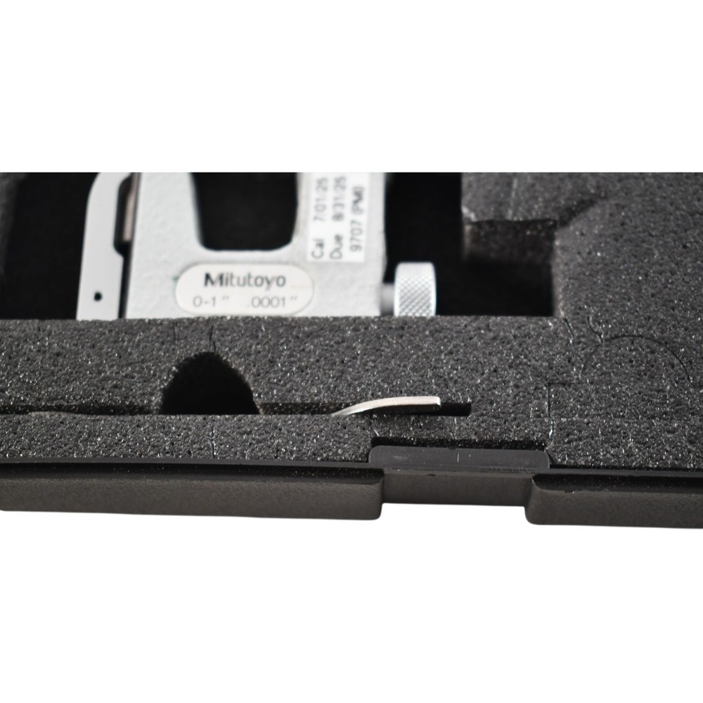 Mitutoyo 117-107 Interchangeable Anvil Micrometer