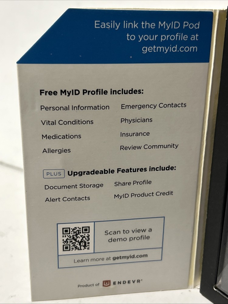 MyID Hive Medical ID Bracelet 2 Pack