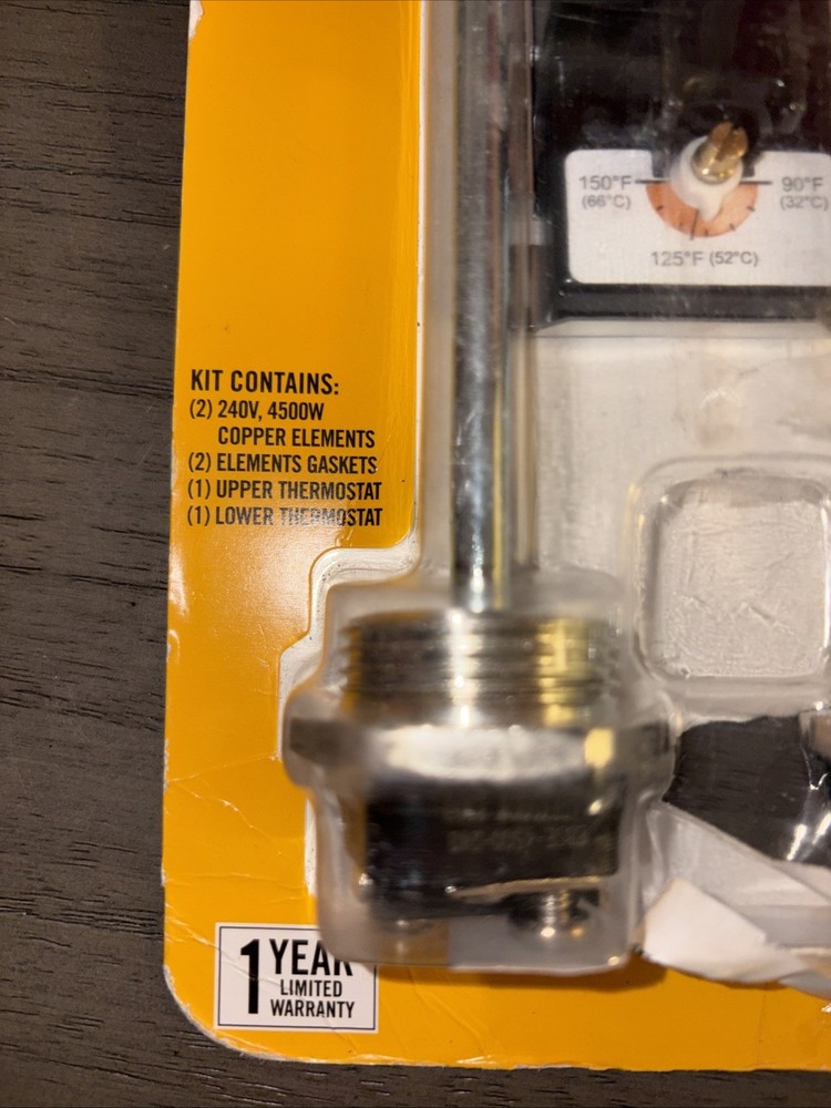 Everbilt Electric Water Heater Tune-Up Kit (missing upper thermostat)