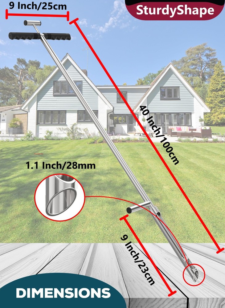 Soil Probe Sampler Kit (40 Inch)