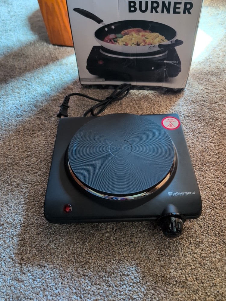 Elite Gourmet ESB-301BF Electric Hot Burner