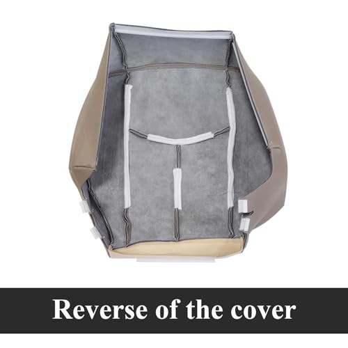 Front Driver Side Bottom Replacement Seat Cover Medium Neutral Tan Medium Tan