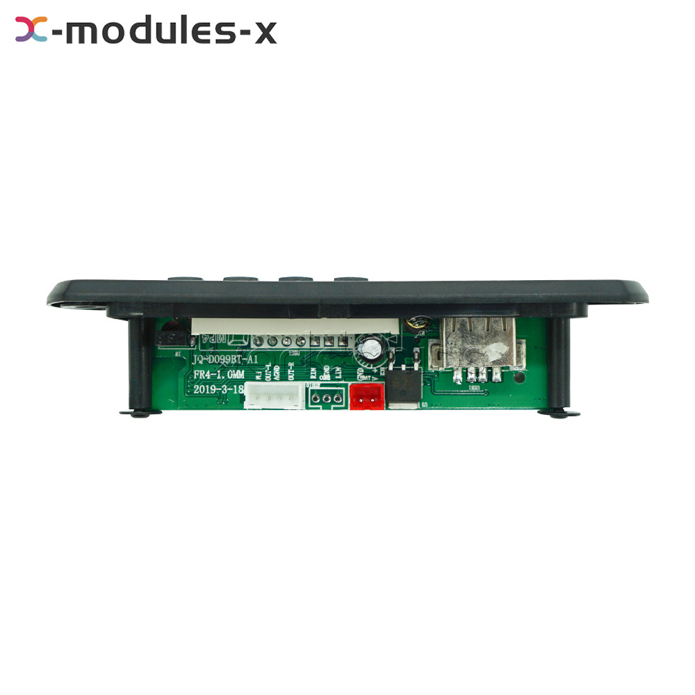 Wireless Bluetooth 12V MP3 WMA Decoder Board Audio Module USB Radio+Battery S