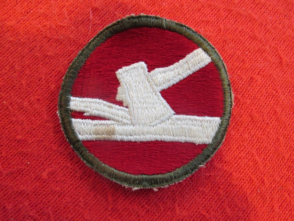 US Army 84th Division patch cut edge fully Embroidered no glow