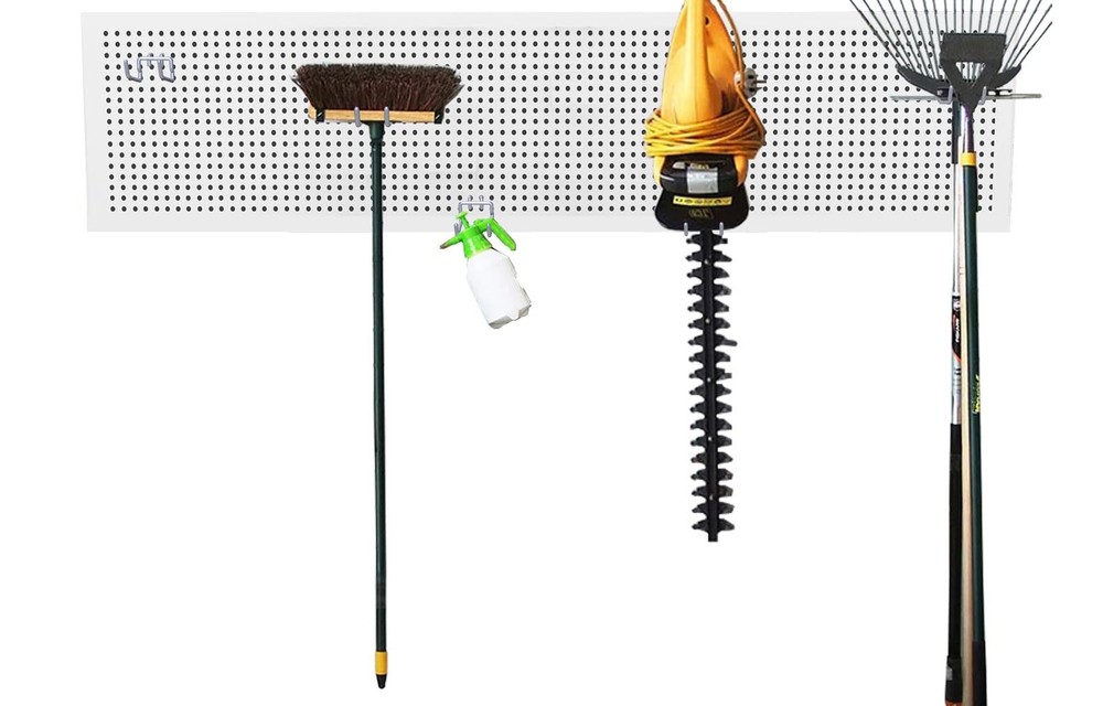12 Pack Heavy Duty Pegboard Hooks Power Tool Holder for Drills Hammer
