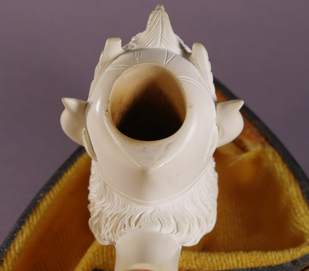 Vintage pipe Meerschaum EAGLE deco pipe (№10)