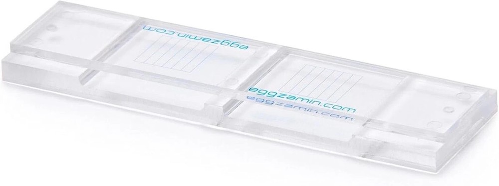 Mcmaster Method Microscope Slide - FEC (Fecal Egg Count) or Worm Count, Double C
