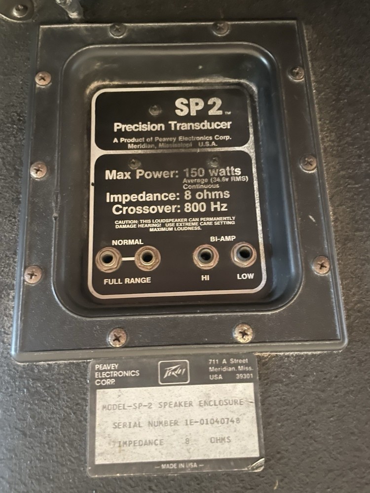 Peavey SP-2 Precision Transducer 150Watts (3)
