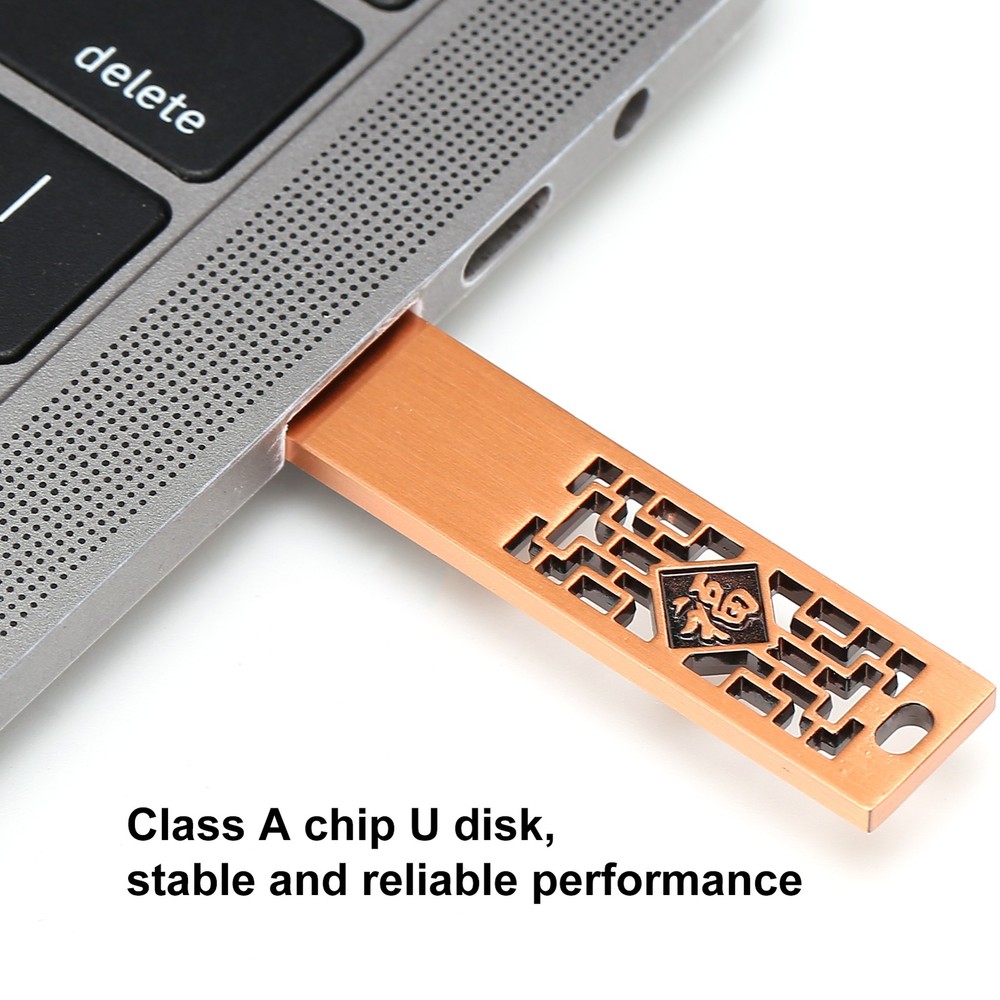 Metal USB Flash Disk Waterproof 2.0 Drive For Data Sharing New↑