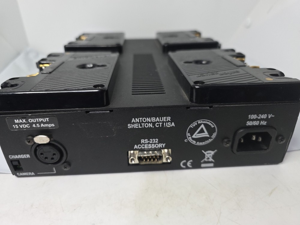 Anton Bauer InterActive 2000 Quad 4-Position Power Charger Power Cord